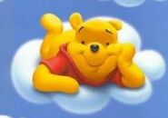 Small Pooh on a Cloud