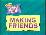 Making Friends title card