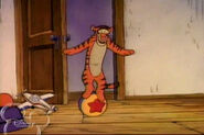 Tigger on Pixar's Luxo ball