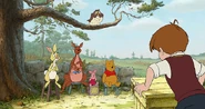 Christopher and the citizens of The Hundred Acre Wood decide how to find Eeyore's lost tail.