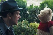 Christopher-Robin's movie-appearance-with-Pooh