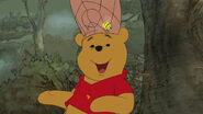 Winnie the Pooh just saw a honey pot shaped bee