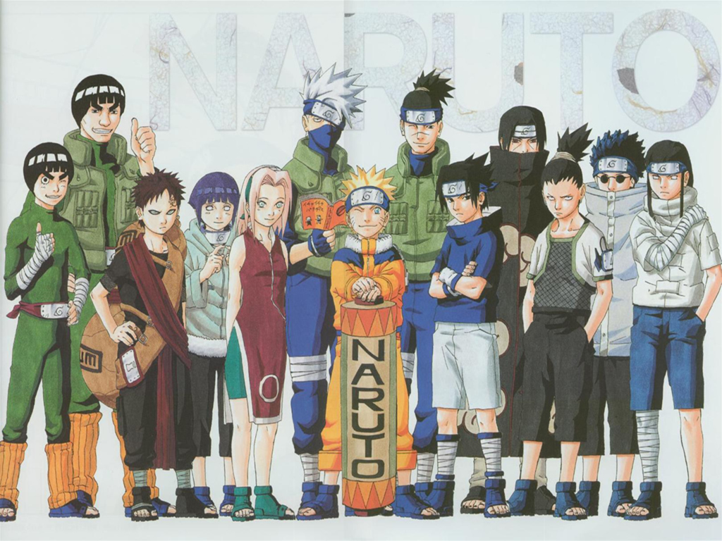 Todos os personagens de Naruto #1 (equipes)