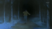 Yoojin runs away into the forest