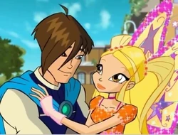Winx Club Flora e Helia il primo bacio