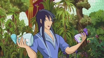 Winx Club Flora e Helia il primo bacio