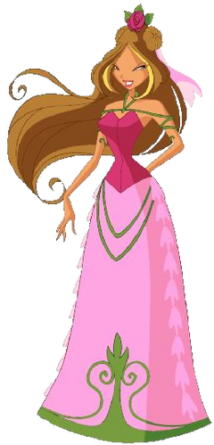 white christmas dresses Winx Club Flora Sewing Pattern main image 0