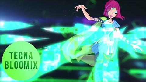 Winx Club Tecna Bloomix Transformation! HD!