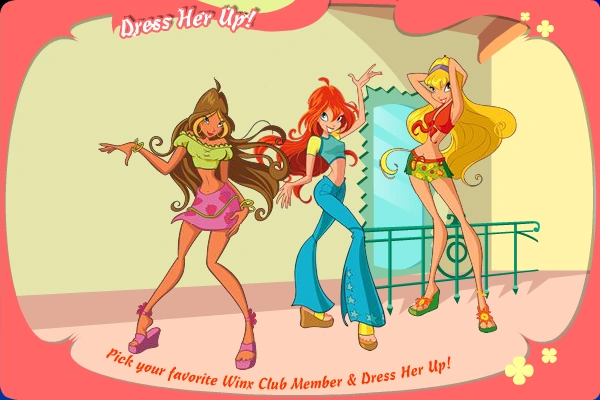 sachin and babi light blue dress Winx Club main image 0
