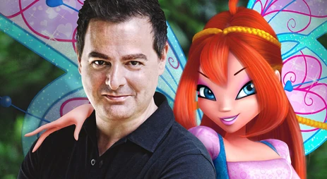 Iginio Straffi společně s Bloom.