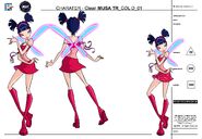 Musa Magic Winx (Short Hair) Concept Art