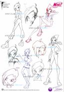 Tecna's concept art in 2001 - 2005