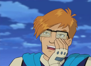 Timmy's frames are black instead of red.