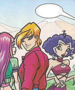 Roxy and Manuel being noticed by Stormy. (Issue 82)