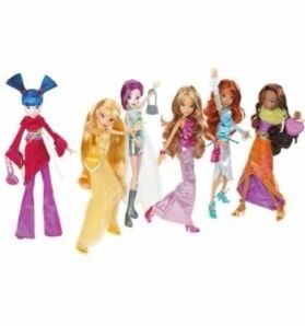 winx mattel dolls
