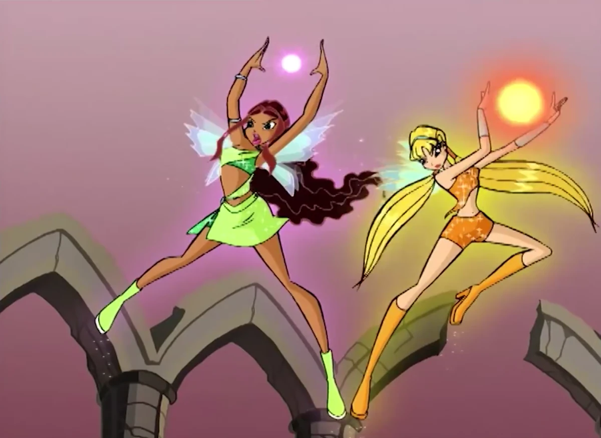 блум энчантикс атака. винкс сражаются. винкс битва. флора винкс 7 сезон. винкс в бою.