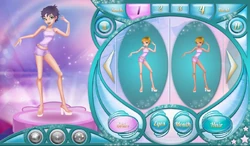 sachin and babi light blue dress Winx Games for Girls main image 0