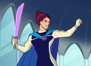 Riven's sleeves is missing the blue color.