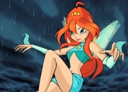 The future event now present.