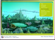 Black-Mud Swamp's location highlighted