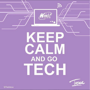 WC - Keep Calm Go Tech Tecna