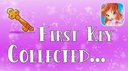 I just collected MY FIRST KEY - Winx Club Butterflix Adventures!