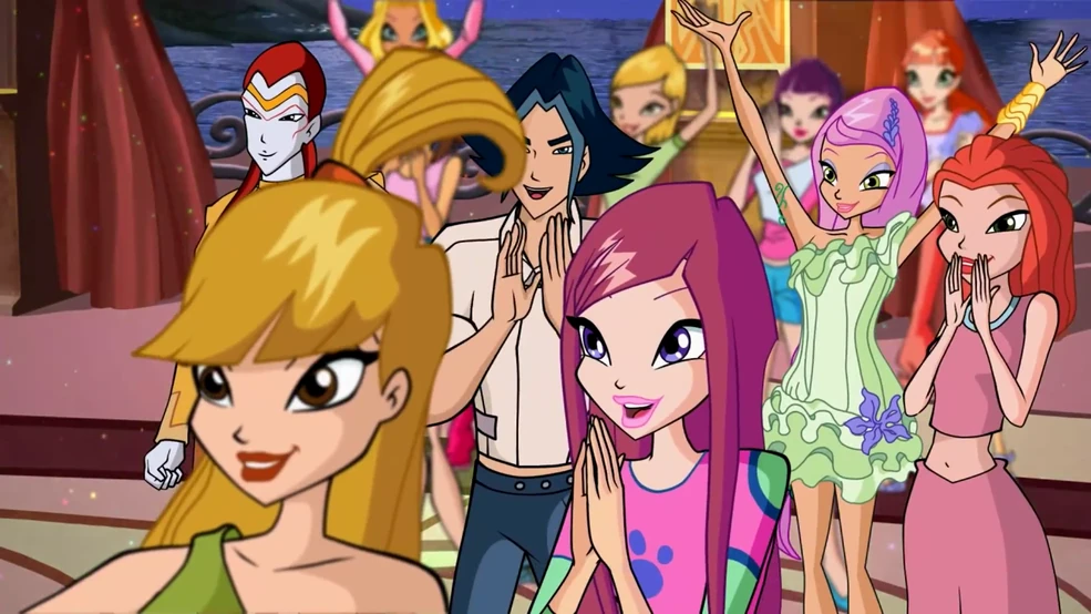 Winx Club Flora And Krystal