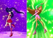 Las alas de Musa faltan en la transformación.