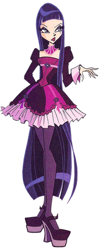 Anime Base, chimera, Ball gown, Little black dress, winx Club, Pin