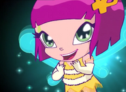 Lockette's lips are missing.