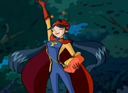 And now, she has a bag.