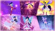 Winx Club - Musa All Full Transformations up to Tynix! HD!