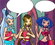 The Trix talking about the jewel's curse.