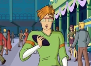 A moment later the helmet has yet to be removed from its case.