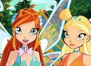 One of the many times Bloom's hair clip is not colored.