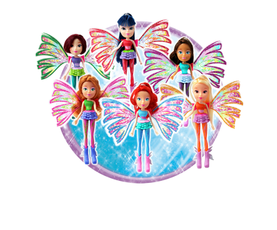 winx club mini dolls