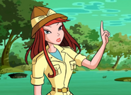Francine exploradora.