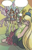 Jenny is restrained and the Winx contemplate on what to do with her.