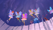 Las alas de Tecna tienen el mismo diseño que las de Musa.