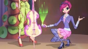 Tecna notes the high potential the instruments' magic.