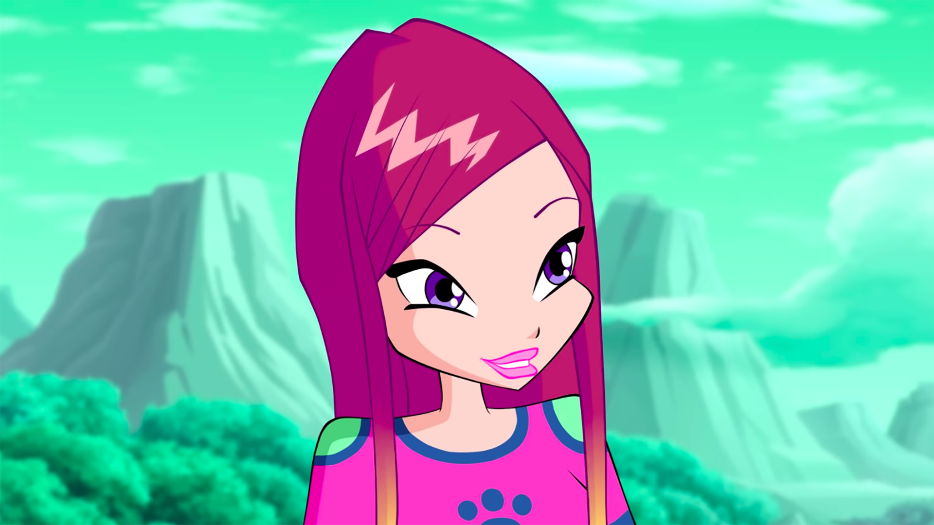 The Trix Darcy Bloom Witchcraft Wikia, winx club season 6, purple, violet,  fictional Character png