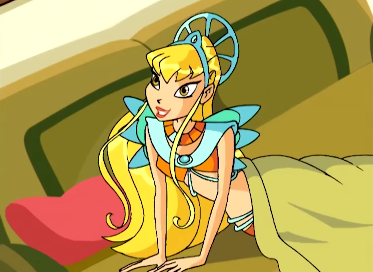 Tecna Bloom The Trix Winx Club, Season 2 Alfea, group dance