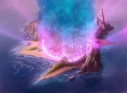 The Earth Fairies being freed.