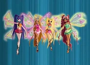 One of the times that Aisha's Enchantix colored differently.