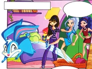 The Trix kicking Kiko out to plant the baby dragon.