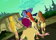 The Winx distract the troll