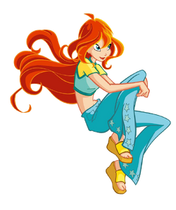 Bloom winx club Art Print by kenopsiadesigns