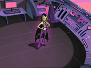 Darcy in her civilian clothes.