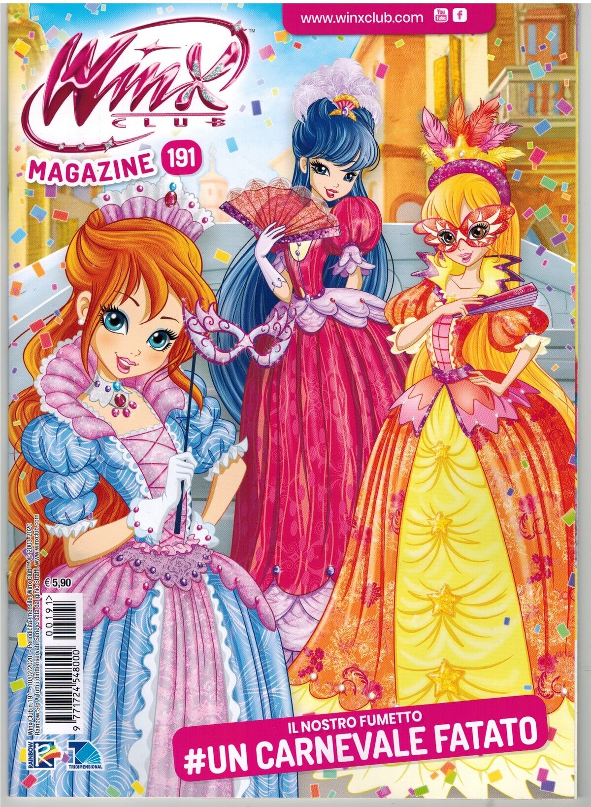 Issue 191 A Fairy Carnival Winx Club Wiki Fandom