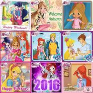 Winx Club 2016 best nine on Instagram - Instagram - 20-12-2016